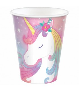 Unicorn 'Enchanted Unicorn' 9oz Paper Cups (8ct)