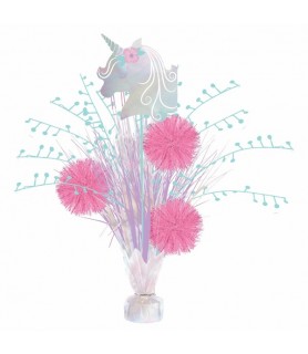Unicorn 'Enchanted Unicorn' Iridescent Foil Spray Centerpiece (1ct)