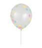 Happy Birthday 'Pretty Pastels' Confetti-Filled Latex Balloons (6ct)