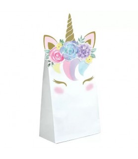 Unicorn Baby Paper Favor Bags (8ct)