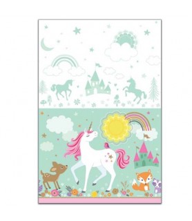 Magical Unicorn Plastic Table Cover (1ct)