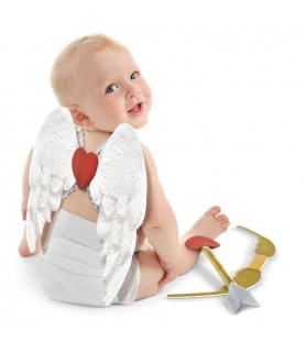Valentine's Day Infant Cupid Costume Kit (3pcs)