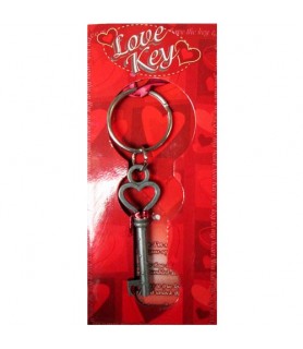Valentine's Day Love Key Keychain (1ct)