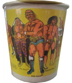 WWF Wrestling Vintage 1985 'Titan Sports Inc' 7oz Paper Cups (8ct)