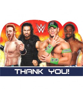 WWE Wrestling Thank You Note Set w/ Envelopes (8ct)