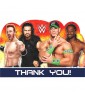 WWE Wrestling Thank You Note Set w/ Envelopes (8ct)