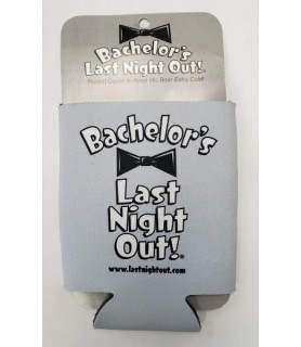 Wedding and Bridal 'Bachelor's Last Night Out' Drink Koozie (1ct)