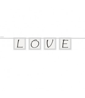 Wedding and Bridal Love Banner (1ct)