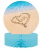 Wedding and Bridal 'Beach Love' Honeycomb Centerpiece (1ct)