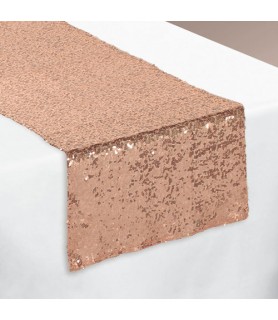 Rose Gold Sequin Table Runner (1ct)