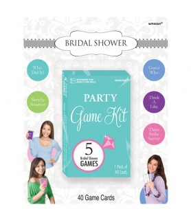 Bridal Shower Party Game Kit (5 games)