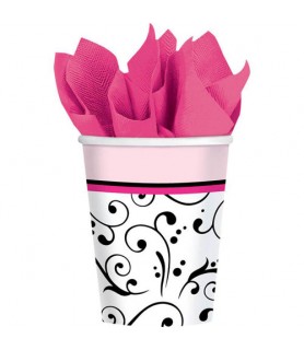 Wedding and Bridal 'Sweet Wedding' 9oz Paper Cups (18ct)