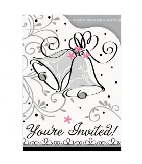 Wedding and Bridal 'Wedding Style' Invitations w/ Envelopes (8ct)