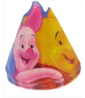 Winnie the Pooh Cone Hats (8ct)