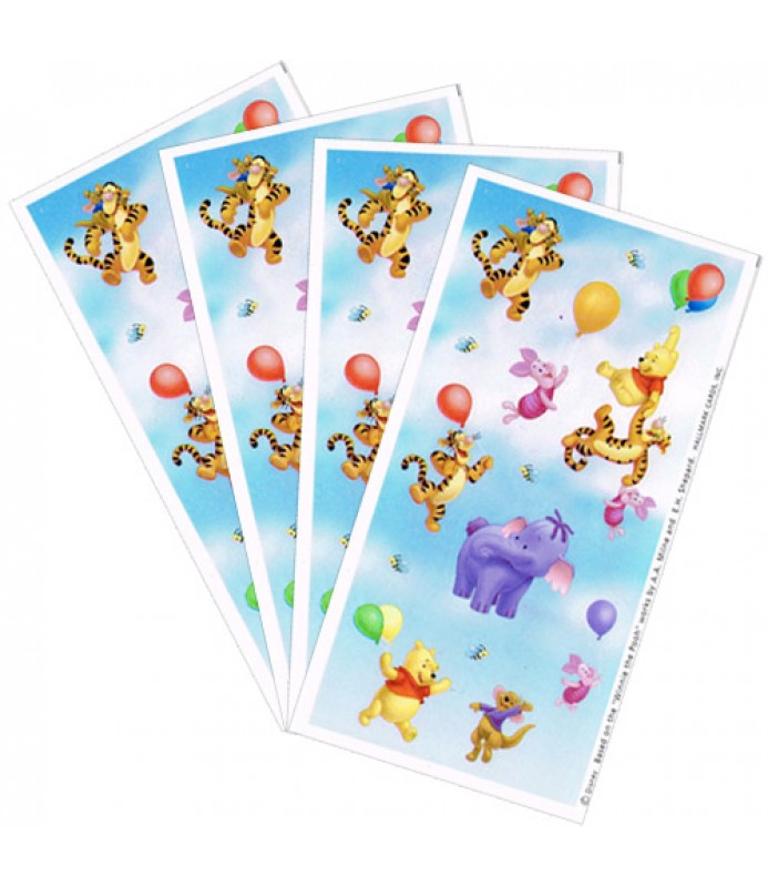 Winnie the Pooh Heffalump Stickers (4 sheets)