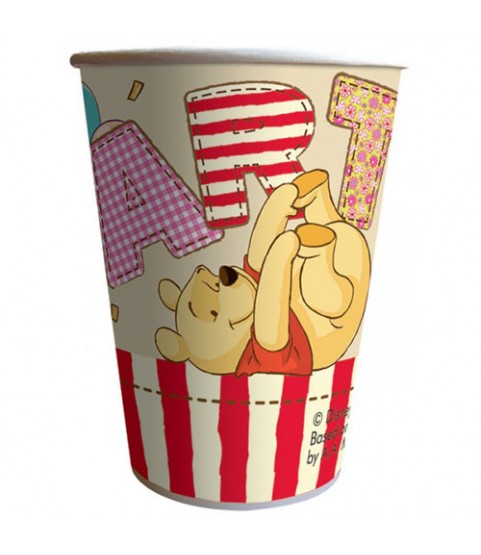 Winnie the Pooh 'Alphabet' 7oz Paper Cups (8ct)