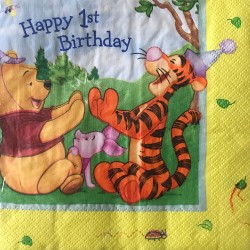 Winnie the Pooh Happy Birthday Ribbon (1ct) 