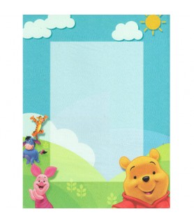 Winnie the Pooh and Friends Imprintable Invitations w/ Envelopes (8ct)