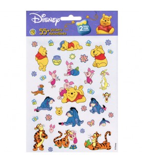 Winnie the Pooh Stickers (2 sheets)
