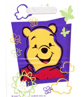 Winnie the Pooh Bright Plastic Favor Bags (8ct)