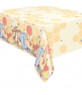 Winnie the Pooh 'Happy Honeycomb' Plastic Table Cover (1ct)