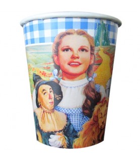 Wizard of Oz Vintage 1997 9oz Paper Cups (8ct)
