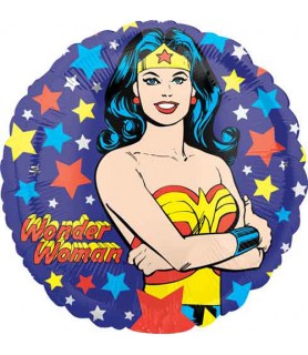 Wonder Woman Foil Mylar Balloon (1ct)