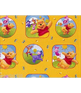 Winnie the Pooh and Friends Folded Wrapping Paper (1ct)