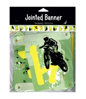 Xtreme Action Sports 'X Games' Happy Birthday Banner (1ct)