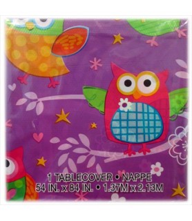 Party Owl Table Cover (1ct)