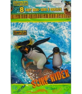 Surf's Up Favor Bags (8ct)