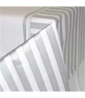 25th Wedding Anniversary 'Silver Wishes' Paper Table cover (1ct)