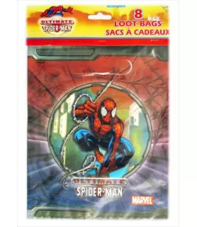Ultimate Spider-Man Favor Bags (8ct)