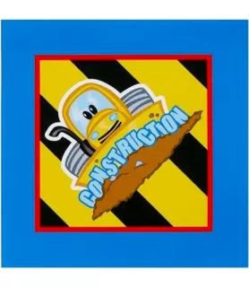 Dump Truck Construction Lunch Napkins (16ct)