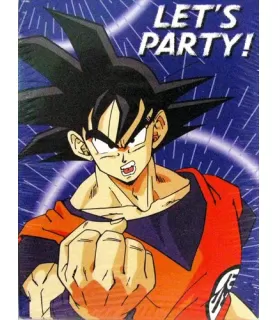 Dragon Ball Z Invitations w/ Envelopes (8ct)