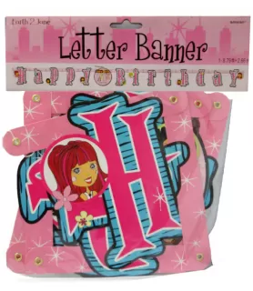 Earth 2 Jane Happy Birthday Banner (1ct)
