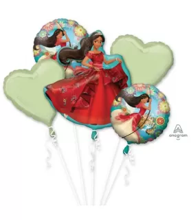 Elena of Avalor Foil Mylar Balloon Bouquet (5pc)