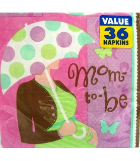 Baby Shower 'Great Expectations' Small Napkins (36ct)