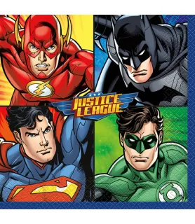 Justice League Lunch Napkins (16ct)
