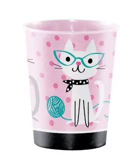 Kitten Party 'Purr-fect' Reusable Keepsake Cups (2ct)