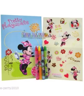 Minnie Mouse 'Bow-tique' Coloring Fun Set w/ Coloring Book and Stickers (1ct)