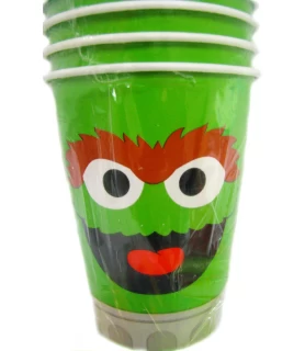 Sesame Street 'Smiles' Oscar 9oz Paper Cups (8ct)