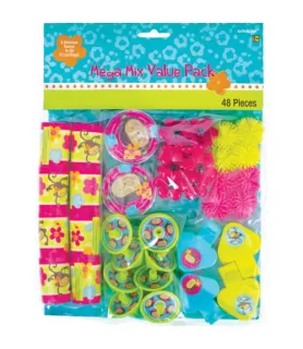 Pink Mod 'Monkey Love' Green Favor Pack (48pc)