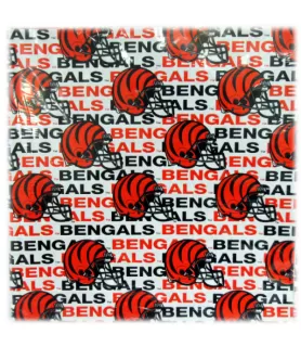 NFL Cincinnati Bengals Folded Wrapping Paper