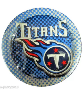 NFL Tennessee Titans Small Paper Plates (8ct)