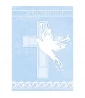 Religious 'Dove Cross Blue' Invitations w/ Envelopes (8ct)