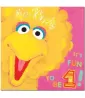 Sesame Street Big Bird 1st Birthday Lunch Napkins (36ct) Sesame Street Big Bird 1st Birthday Lunch Napkins (36ct)