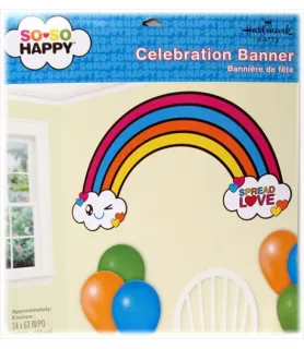So So Happy Celebration Banner (1ct)