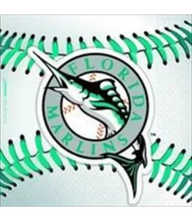 MLB Florida Marlins Small Napkins (36ct)