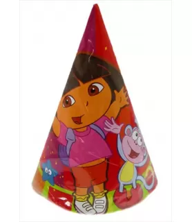 Dora the Explorer 'Star Catcher' Cone Hats (8ct)